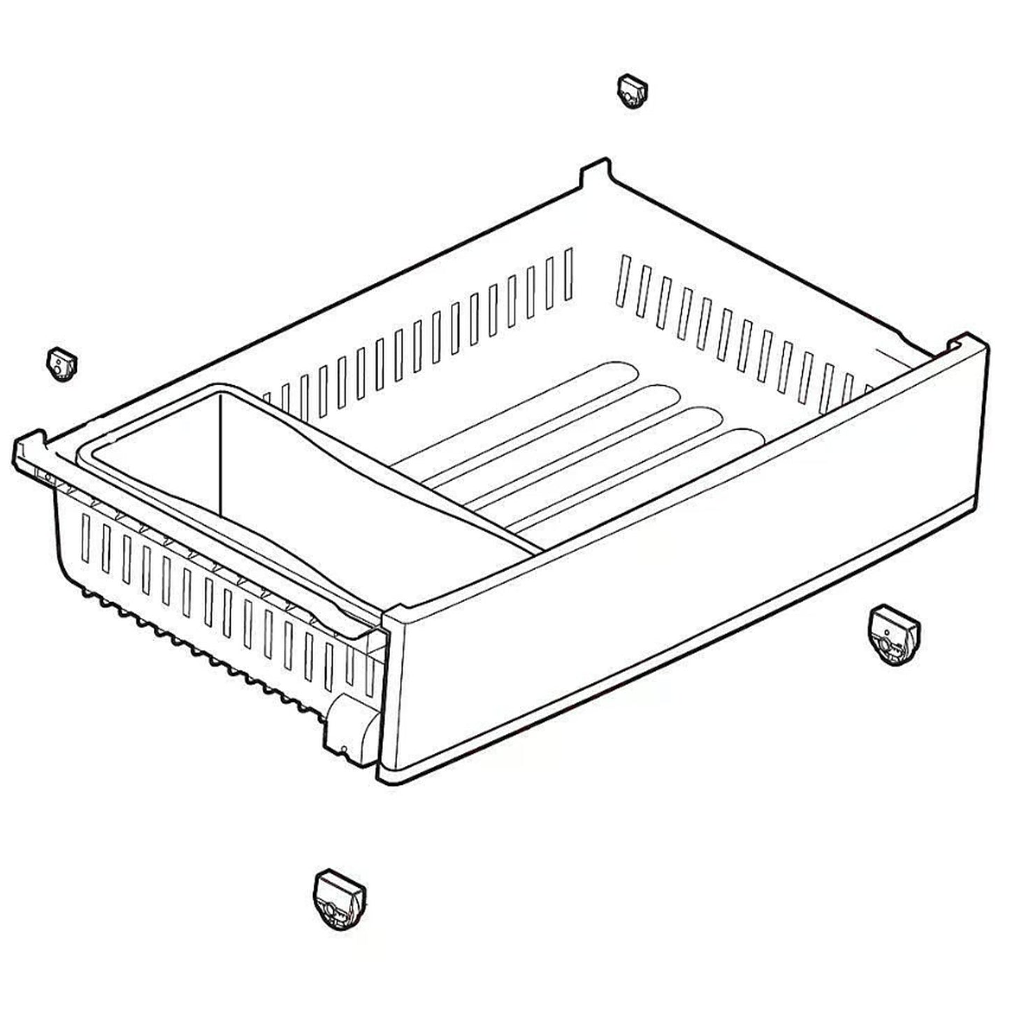 LG Refrigerator Drawer Tray – AJP75234925