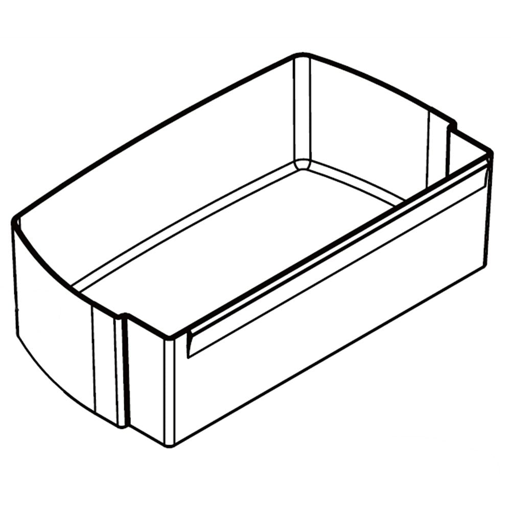 LG MAN64893301 Refrigerator Basket, Door