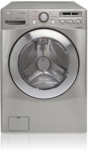 LG WM2501HVA 27 Inch Front-Load Steam Washer with 4.2 cu. ft. Capacity, 9 Wash Programs, 5 Temperature Levels, 1,200 RPM Spin Speed, SteamFresh Cycle and LED Display: Graphite Steel