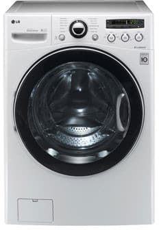 LG WM3150HWC 27 Inch Front-Load Washer with 4.3 cu. ft. Capacity, 12 Wash Programs, Sanitary Cycle, 11 Options, ColdWash Option and LoadSense Sensor: White