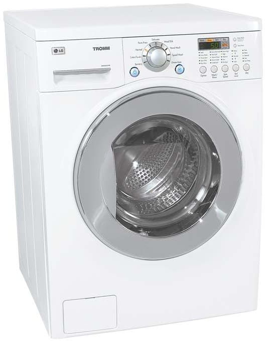 LG WM3431HS 24 Inch Washer/Dryer Combo with 2.44 cu. ft. Capacity, 9 Wash Programs and Matte Finish: Titanium