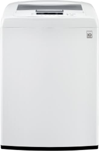 LG WT1101CW 27 Inch 4.1 cu. ft. Top Load Washer with 8 Wash Cycles, 1,100 RPM, Speed Wash, SmartDiagnosis, Auto Suds Removal and ENERGY STAR Certification