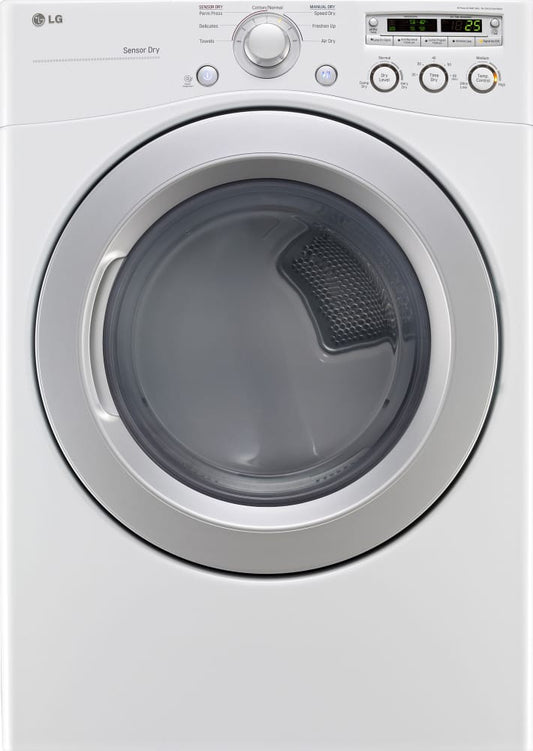 LG DLG3051W 27 Inch 7.3 cu. ft. Gas Dryer with 7 Dry Cycles