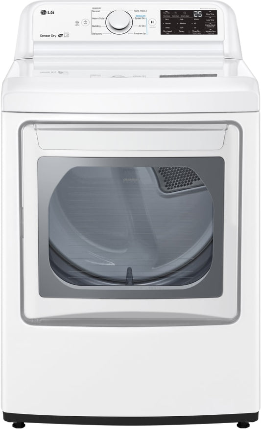 LG DLG7061WE 27 Inch Gas Dryer with 7.3 cu. ft. Capacity