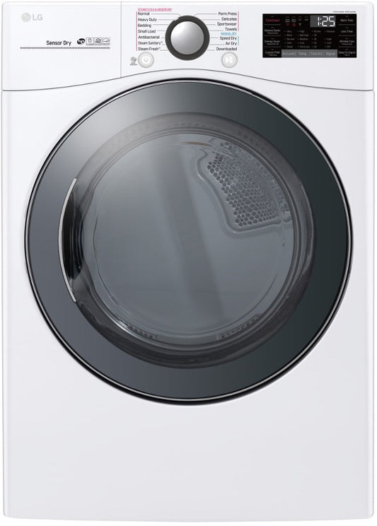 LG DLGX3901W 27 Inch Gas Dryer with 7.4 cu. ft. Capacity