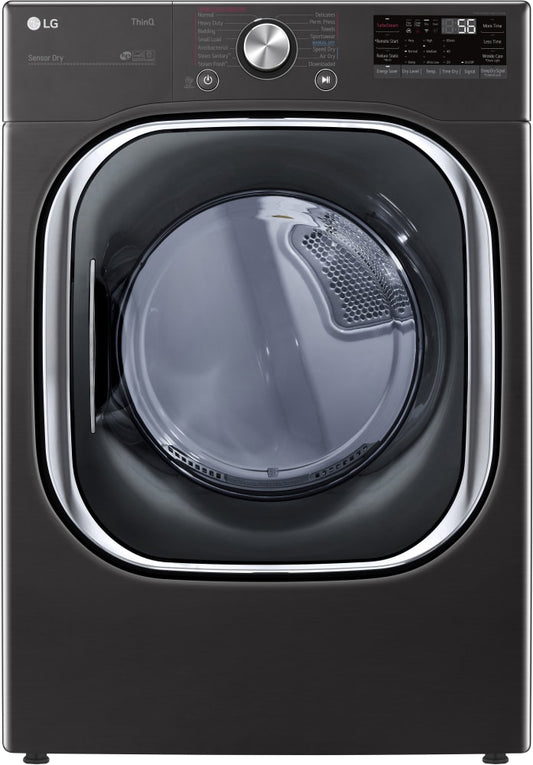 LG DLGX4501B 27 Inch Gas Smart Dryer with 7.4 Cu. Ft. Capacity