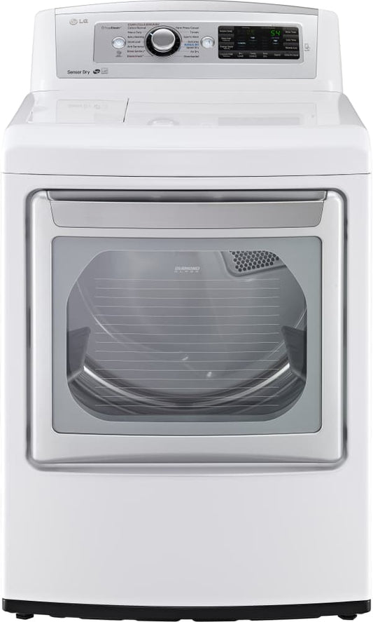 LG DLEX5780WE 27 Inch 7.3 cu. ft. Electric Dryer with 14 Dry Programs