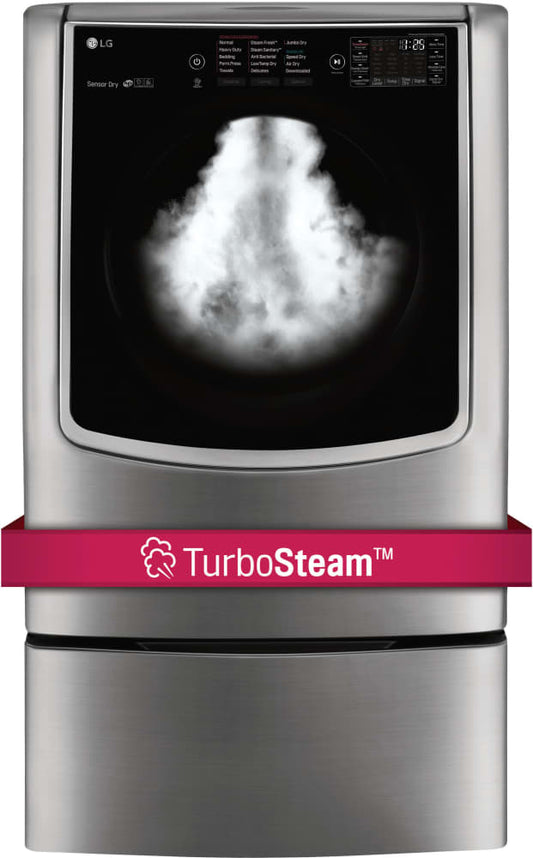 LG DLEX9500W 29 Inch 9.0 cu. ft. Electric Dryer with 14 Drying Programs