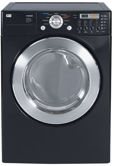 LG DLE5977B 27 Inch Electric Dryer with 7.3 Cu. Ft. Capacity & 9 Drying Programs: Black