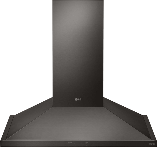 LG HCED3015D 30 Inch Wall Mount Range Hood with 5 Speed 600 CFM Blower