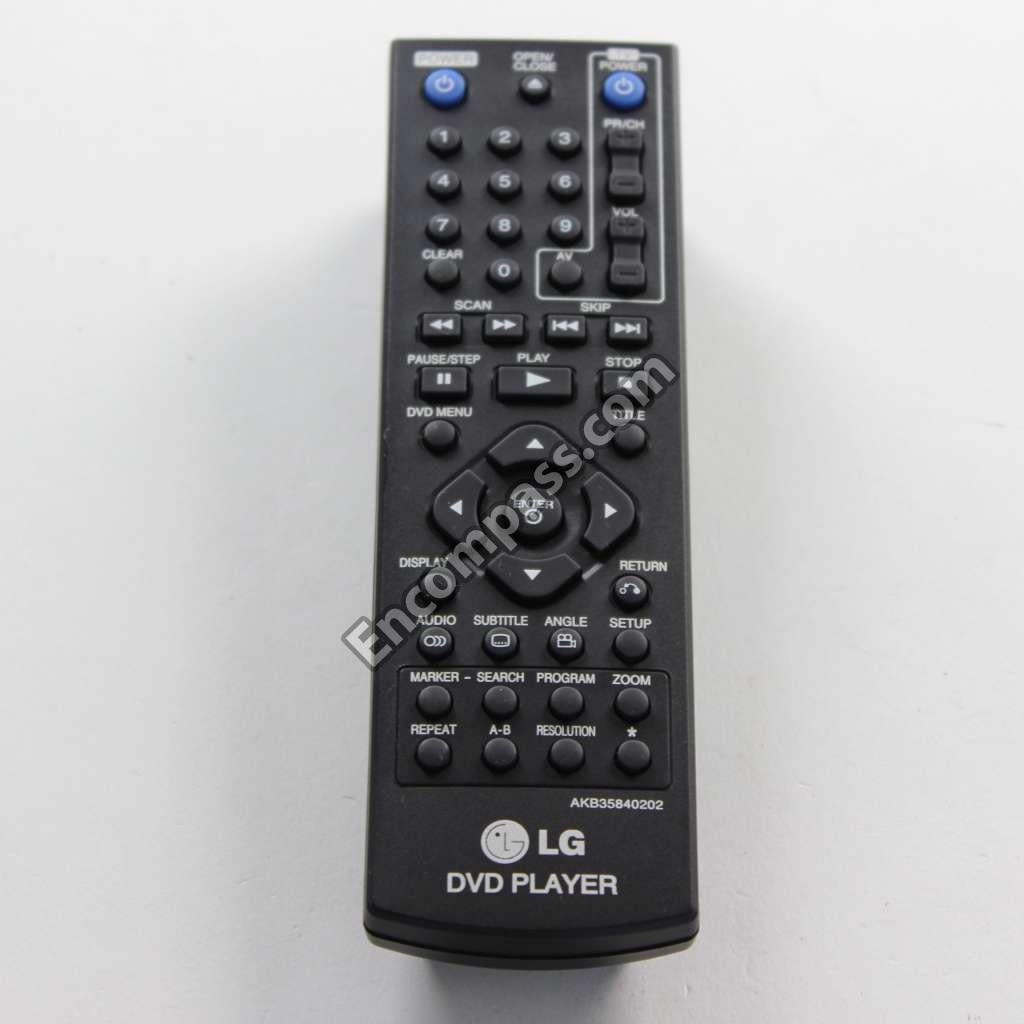 LG AKB35840202 BluRay-DVD Player Remote Controller