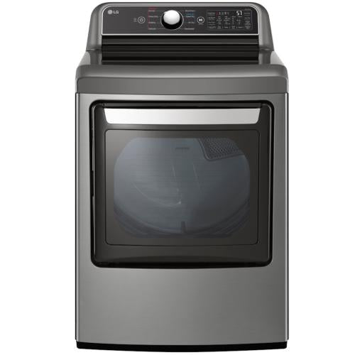 LG DLE7400VE 7.3 Cu. Ft. Ultra Large Capacity Smart Wi-Fi Enabled Rear Co