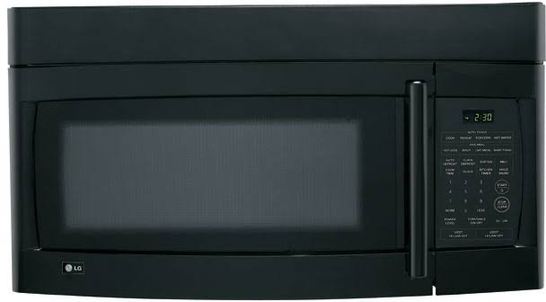 LG LMV1630BB 1.6 cu. ft. Over-the-Range Microwave Oven with 1000 Cooking Watts and Elegant Hidden Ven