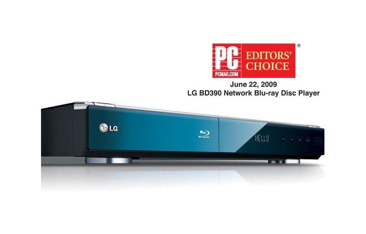 LG BD390 Network Blu-ray Disc Player With Wireless Connectivity