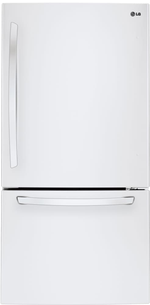 LG LDCS24223W 33 Inch Bottom Freezer Refrigerator with 24.1 Cu. Ft. Capacity