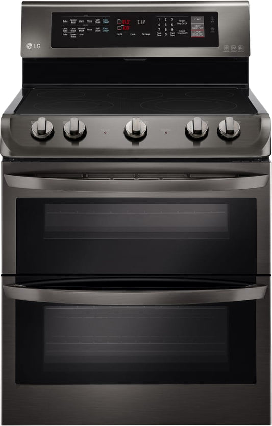 LG LDE4413BD 30 Inch Electric Range with 5 Radiant Heating Elements