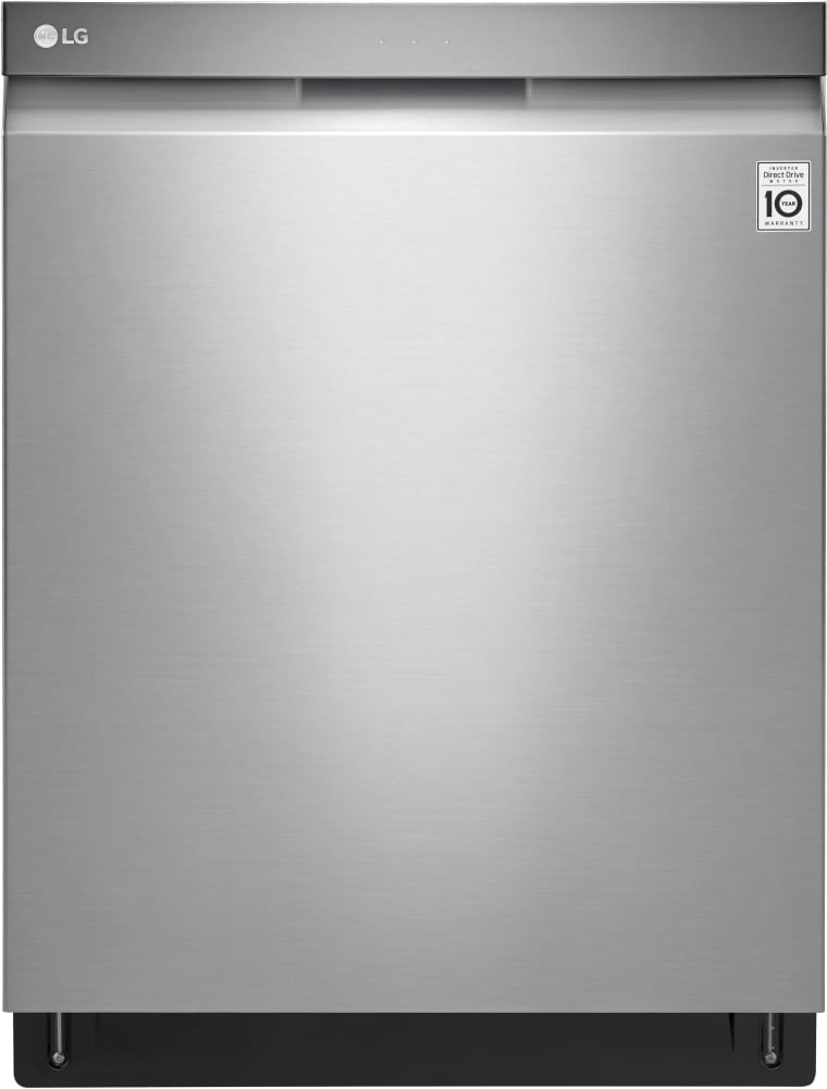 LG LDP6797ST 24 Inch Fully Integrated QuadWash™ Smart Dishwasher with 15 Place Settings, 3rd Rack, Gliding Racks, Dual Zone Wash, NeveRust™ Stainless Steel Tub, Inverter Direct Drive, and EnergyStar Qualified: Stainless Steel