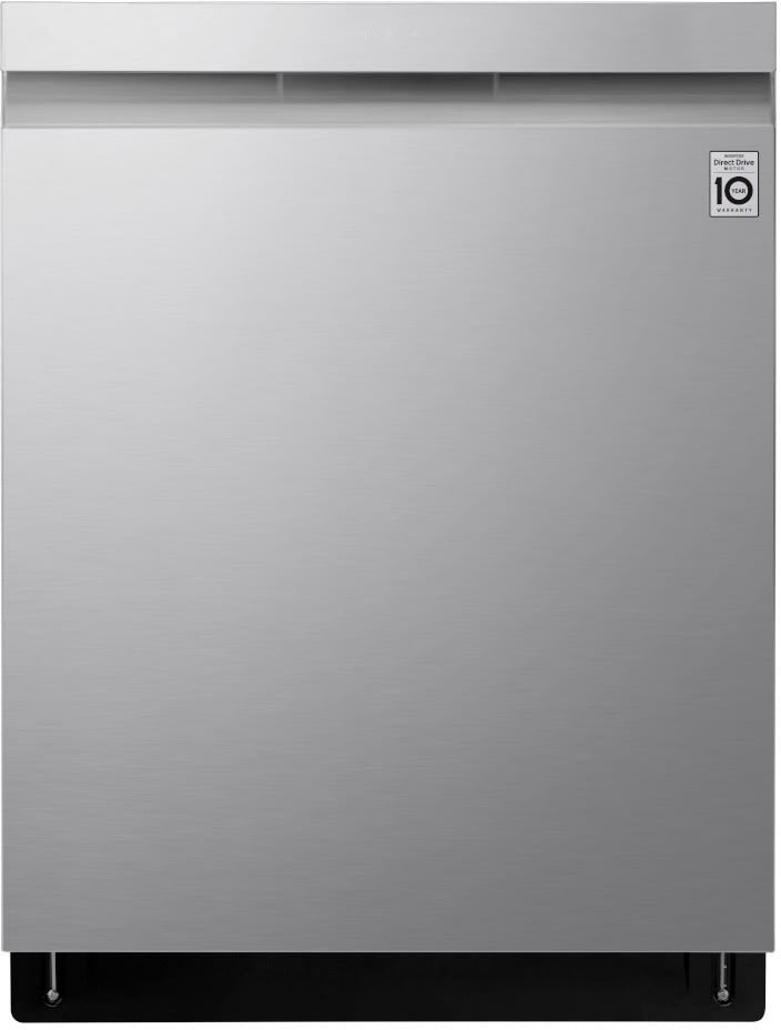 LG LDP6810SS 24 Inch Smart Fully Integrated Dishwasher with 15 Place Settings, Adjustable 3rd Rack, Soil Sensor, QuadWash™ System, Glide Rails, Wi-Fi and ThinQ® Enabled, and Energy Star Certified: PrintProof™ Stainless Steel