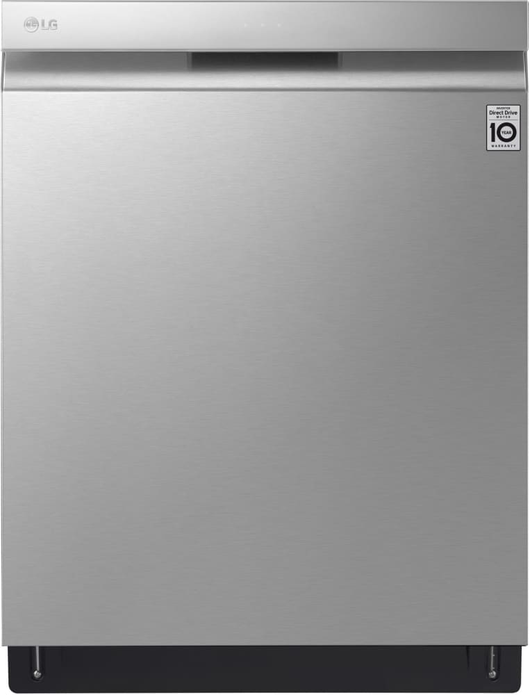 LG LDP7808SS 24 Inch Fully Integrated Control Smart Dishwasher with 15 Place Setting Capacity, SmartThinQ, Wifi, QuadWash™, EasyRack Plus, TrueSteam, LoDecibel Quiet Operation, 10 Cycles, NeveRust™ Tub, and EnergyStar® Qualified