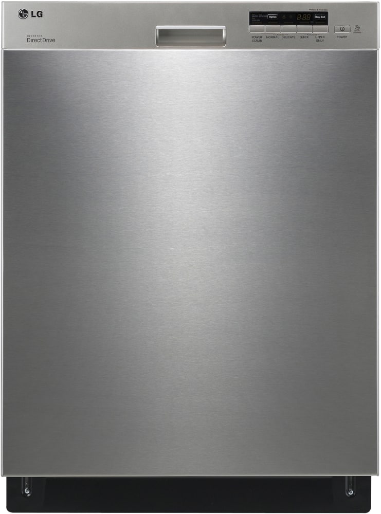 LG LDS5040ST Full Console Dishwasher with 14-Place Settings, 5 Wash Cycles, LoDecibel Quiet Operation, SmartDiagnosis System, Built-In Food Disposer and LED Display: Stainless Steel