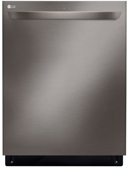 LG LDT5678BD 24 Inch Fully Integrated Dishwasher with 15 Place Setting Capacity, 3rd Rack, QuadWash™ System, EasyRack™ Plus, SmartThinQ® Technology, Inverter Direct Drive™, LoDecibel™ Operation, 46 dBA Silence Rating, 9 Wash Cycles, and ENERGY STAR®