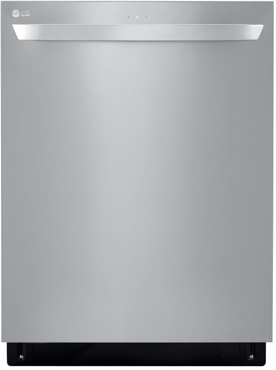 LG LDT5678SS 24 Inch Fully Integrated Dishwasher with 15 Place Setting Capacity, 3rd Rack, QuadWash™ System, EasyRack™ Plus, SmartThinQ® Technology, Inverter Direct Drive™, LoDecibel™ Operation, 46 dBA Silence Rating, 9 Wash Cycles, and ENERGY STAR®