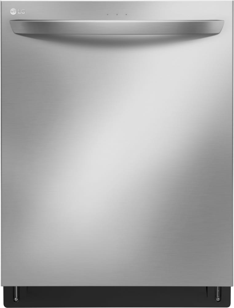 LG LDT7797ST Fully Integrated Dishwasher with QuadWash™, 3rd Rack, SmartThinQ®, EasyRack™ Plus, Inverter Direct Drive, Cutlery Basket, Express Cycle, Energy Saver, 3-Stage Filtration, 15 Place Settings and 44 dBA LoDecibel™ Operation: Stainless Steel