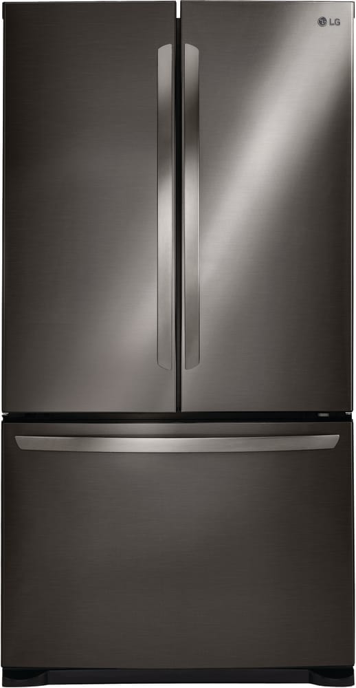 LG LFC21776D 36 Inch Counter Depth French Door Refrigerator with IcePlus™ Freezing, SmartDiagnosis™, SpillProtector™, Multi-Air Flow, Linear Compressor, DuraBase™, LoDecibel™, 20.9 cu. ft. Capacity, Glide N' Serve™ Drawer and ENERGY STAR® Certified