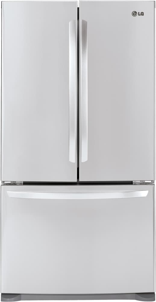 LG LFC21776ST 36 Inch Counter Depth French Door Refrigerator with IcePlus™ Freezing, SmartDiagnosis™, SpillProtector™, Multi-Air Flow, Linear Compressor, DuraBase™, LoDecibel™, 20.9 cu. ft. Capacity, Glide N' Serve™ Drawer and ENERGY STAR® Certified