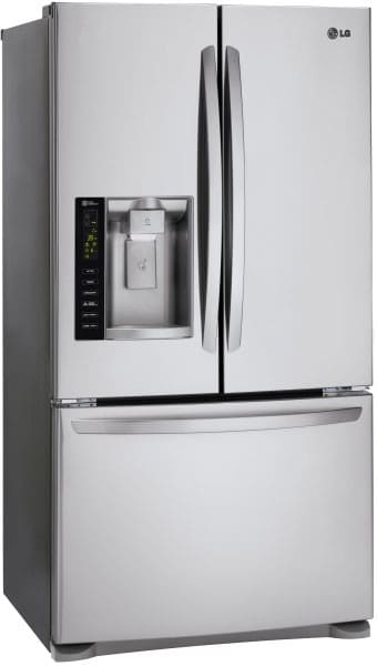 LG LFXS24626S 36 Inch 24 cu. ft. French Door Refrigerator with Tall Ice & Water Dispenser