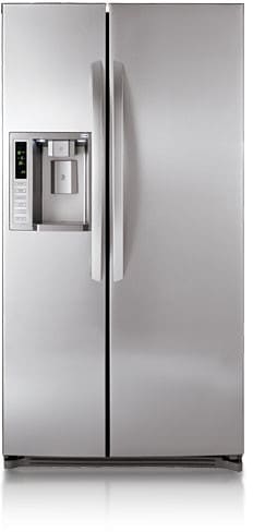 LG LSC27921ST 26.5 cu. ft. Side by Side Refrigerator with 3 Spill Protector Glass Shelves