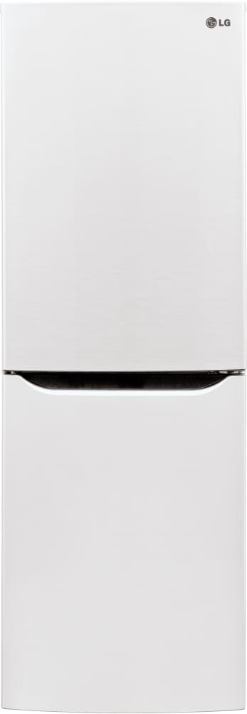 LG LBN10551SW 24 Inch Counter Depth Bottom-Freezer Refrigerator with Pocket Handles