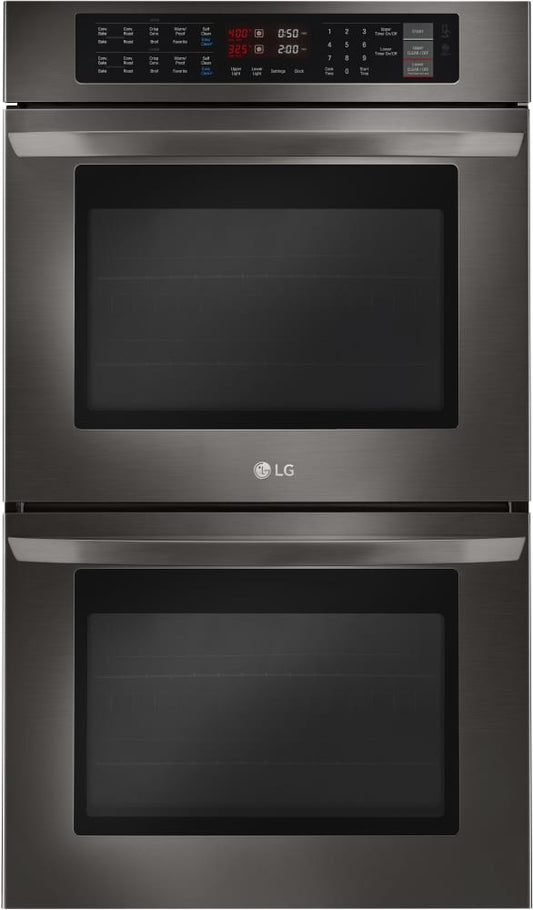 LG LWD3063BD 30 Inch Double Electric Wall Oven with Convection