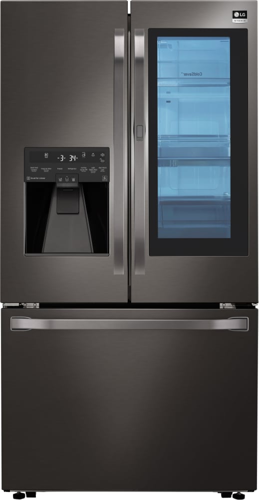 Réfrigérateur à portes françaises LG LSFXC2496D de 36 pouces à profondeur de comptoir et capacité de 23,5 pi³