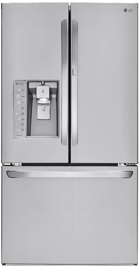 LG LFXS30786S 36 Inch French Door Refrigerator with 29.6 cu. ft. Capacity