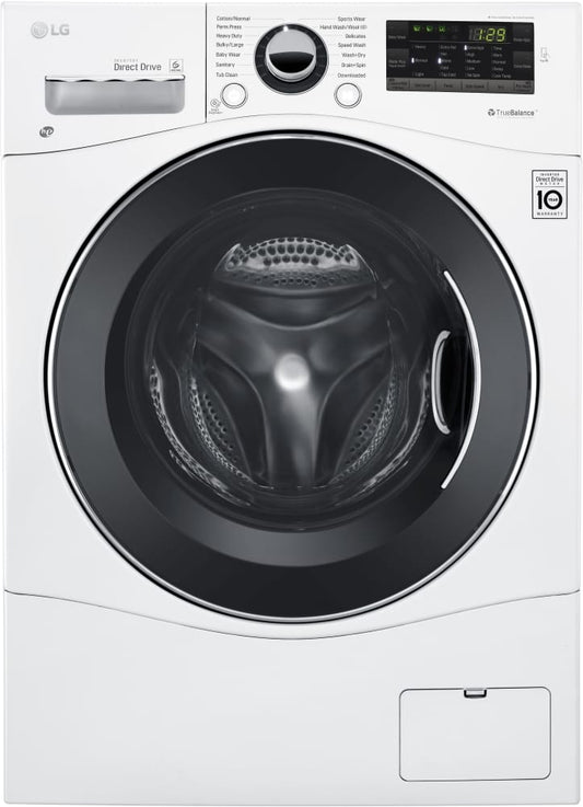 LG WM3488HW 24 Inch Front Load Washer/Dryer Combo with 2.3 cu. ft Capacity