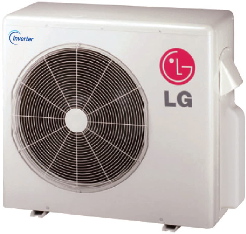 LG LMU247HV 24,000 BTU Class Multi-Zone Ductless Split Outdoor AC Unit with Low Ambient Operation, R-410A Refrigerant, Auto Restart and Auto Operation