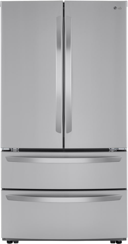 LG LMWC23626S 36 Inch Counter Depth 4-Door French Door Refrigerator with 22.7 Cu. Ft. Capacity, Smart Cooling™ System, Smart Diagnosis™, Internal Water Dispenser, Ice Maker, Sabbath Mode, and ENERGY STAR® Qualified