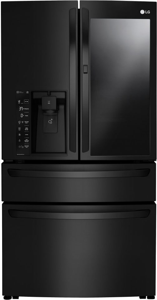 Réfrigérateur intelligent à portes françaises LG LMXC23796M de 36 pouces à profondeur de comptoir et 4 portes, d'une capacité de 22,7 pi³