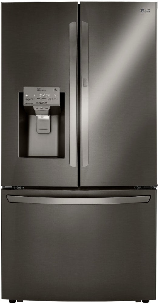 LG LRFDS3006D 36 Inch PrintProof French Door Smart Refrigerator 29.7 Cu.Ft.