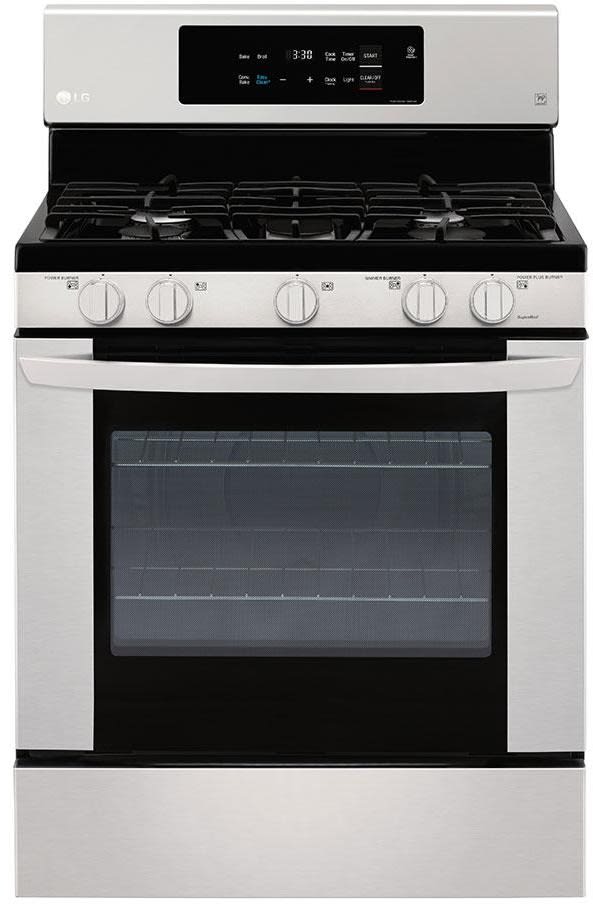 LG LRG3060ST 30 Inch Freestanding Gas Range with 5.4 cu. ft. Large Capacity