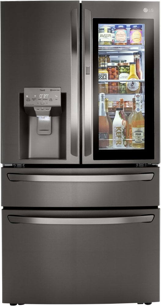 LG LRMVC2306D 36 Inch Counter Depth Smart French Door Craft Ice™ Refrigerator with 22.5 Cu. Ft. Capacity