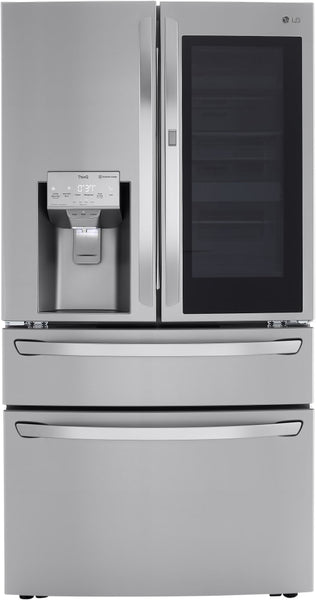 LG LRMVS3006S 36 Inch Smart French Door Craft Ice™ Refrigerator with 2 ...