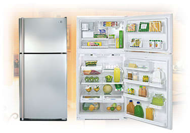 LG LRTN19330TT Titanium,  Top Mounted Electronic 19 cu.ft. Refrigerator, Energy Star