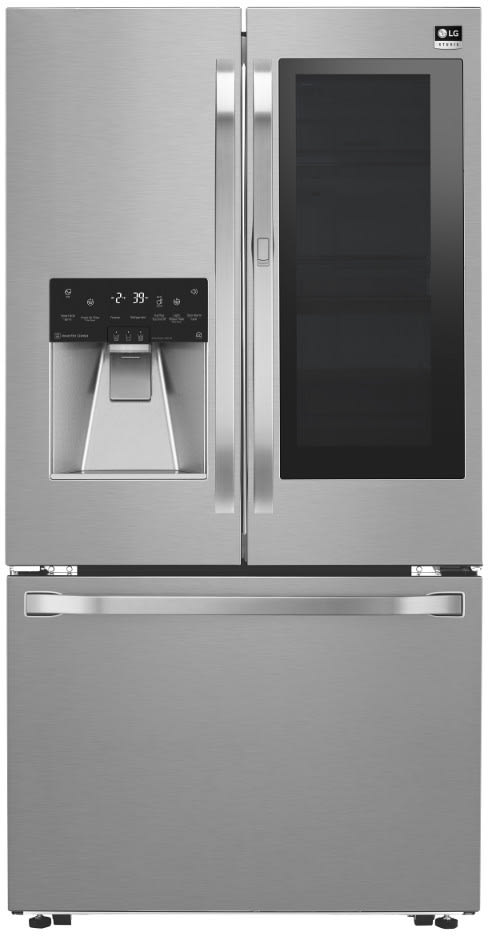 LG LSFXC2496S 36 Inch Counter Depth French Door Refrigerator with 23.5 cu. ft. Capacity