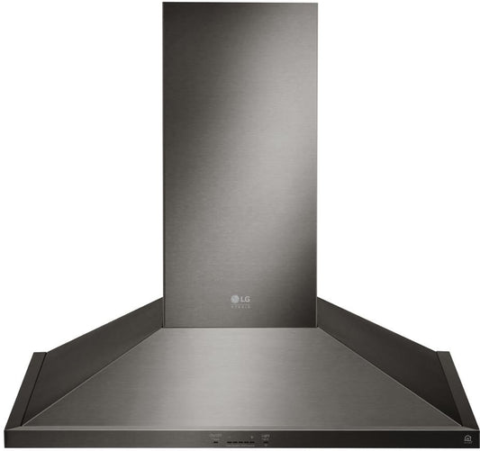 LG LSHD3689BD 36 Inch Wall Mount Chimney Range Hood with 5-Speed 600 CFM Blower