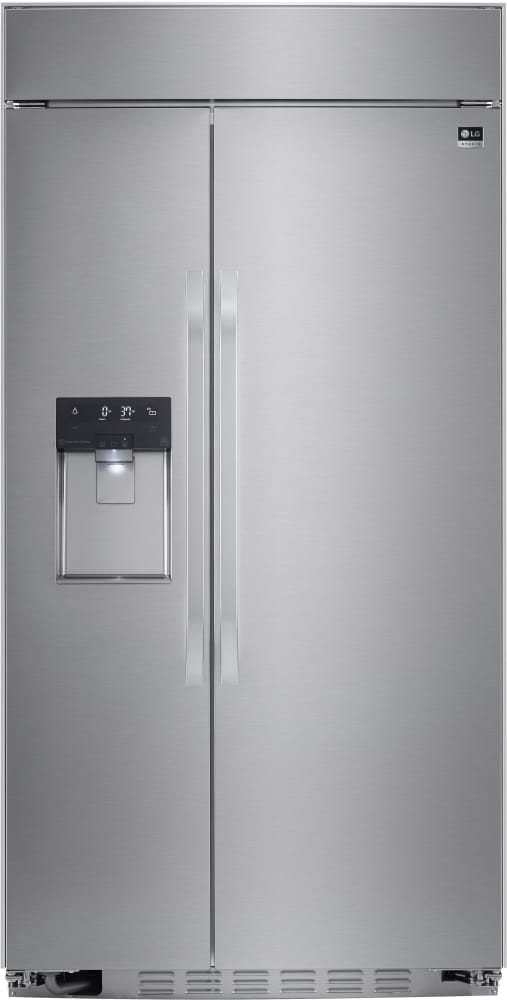 LG LSSB2692ST 42 Inch Counter Depth Built-In Side by Side Smart Refrigerator with 25.6 Cu. Ft. Total Capacity