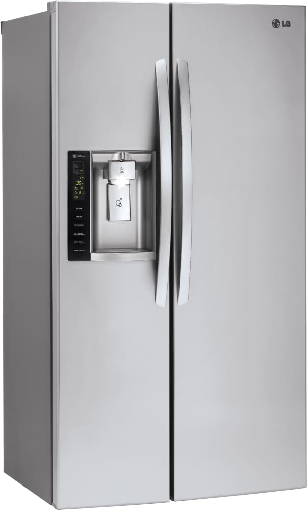 LG LSXC22326S 36 Inch Counter Depth Side-by-Side Refrigerator with Air and Water Filtration