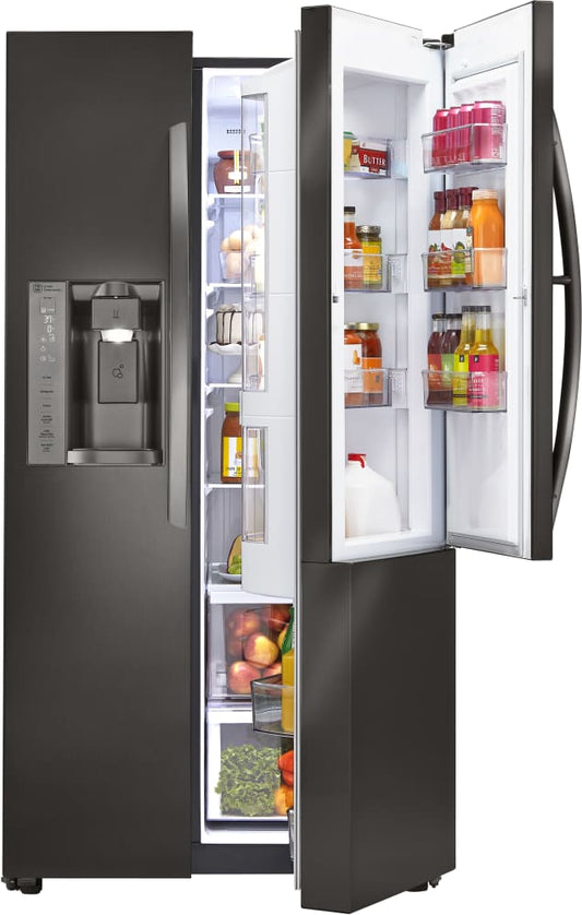 LG LSXS26386D 36 Inch Side-by-Side Refrigerator with Door-in-Door