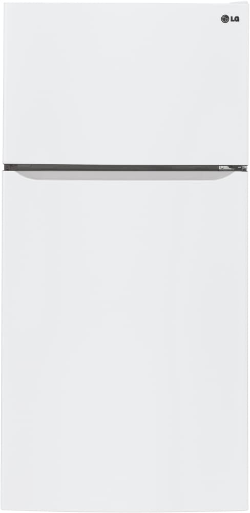 LG LTCS20220W 30 Inch Top-Freezer Refrigerator with Ice Maker, Glide N' Serve® Pantry Drawer, Gallon Door Storage, Humidity-Controlled Crisper Drawers, Premium LED Lighting, ENERGY STAR® and 20.2 cu. ft. Capacity: White